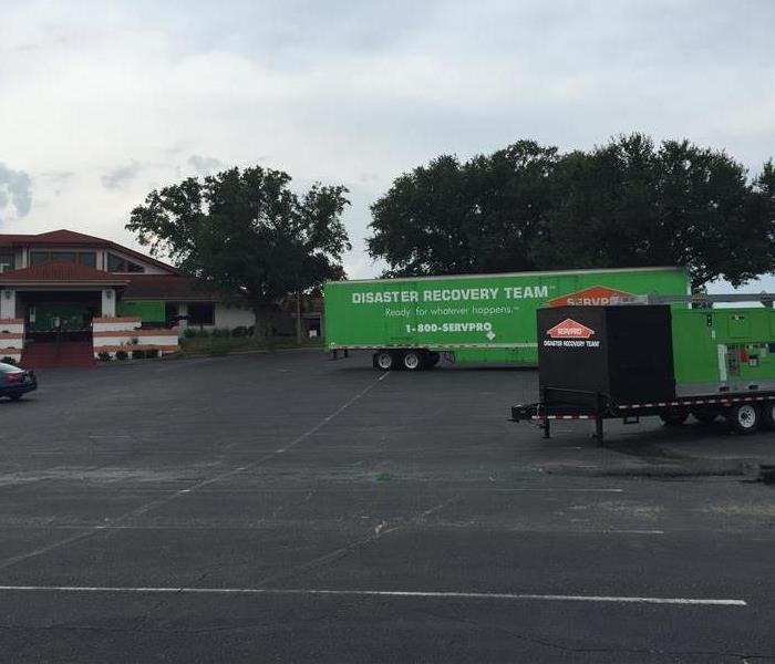 SERVPRO trailer commercial fire in Plant City, FL