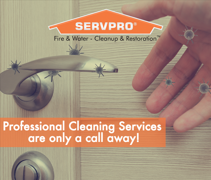 a graphic that says proactive cleaning services are only a call away