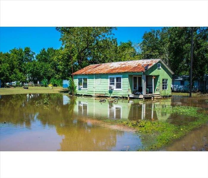 House in a flood zone 